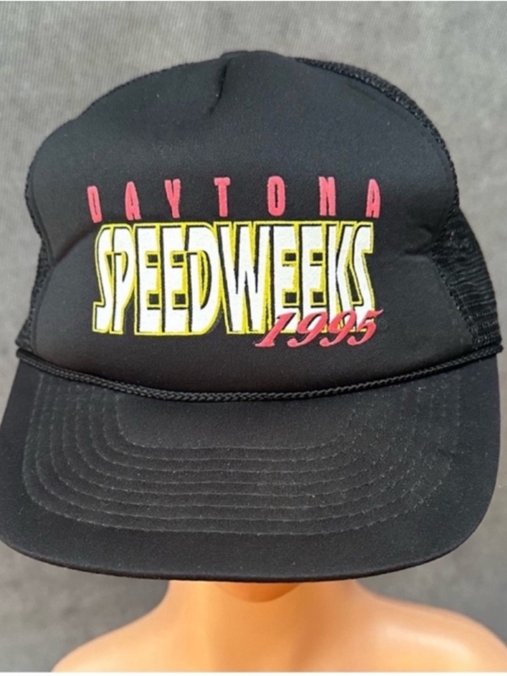 Vintage Daytona Speedweeks trucker hat SnapBack 90s